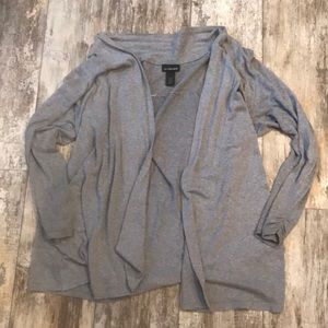 Lane Bryant Sweaters - LANE BRYANT 14-16 GRAY OPEN DRAPE CARDIGAN Lane Bryant Sweaters - LANE BRYANT 14-16 GRAY OPEN DRAPE CARDIGAN